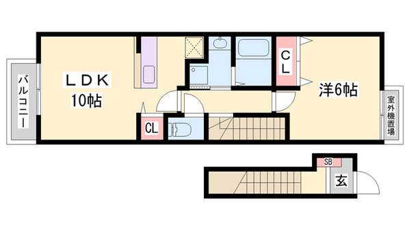 オールウェイズ翔の物件間取画像